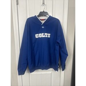 NFL Indianapolis Colts Pull Over Mens Large